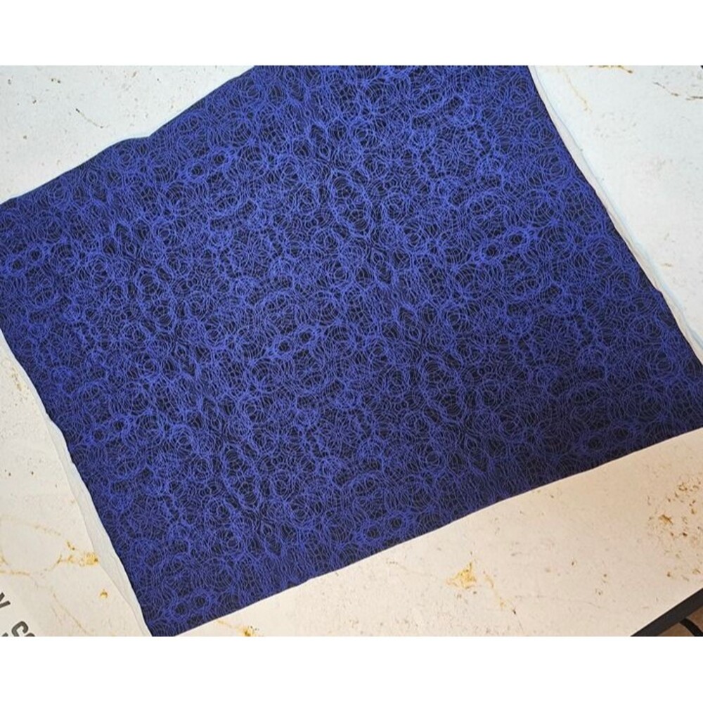 Purple Circle Pattern 4-Way Stretch Knit Fabric – 60" x 40" – Apparel/Crafts